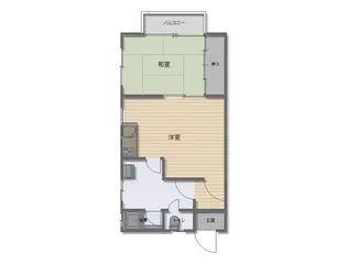 サニーコーポ【2階】の間取り