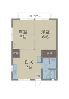 AMIGOS2【2階】の間取り