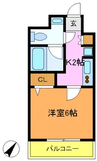 東京都墨田区向島2【マンション】の間取り