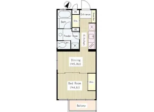 東京都中野区新井5【マンション】の間取り