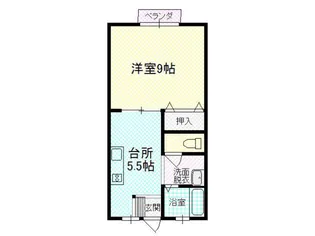 レミントン【1階】の間取り