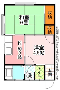 佐藤アパート【1階】の間取り