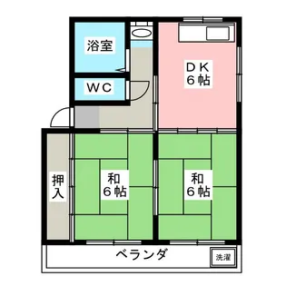 メゾン稲吉【3階】の間取り
