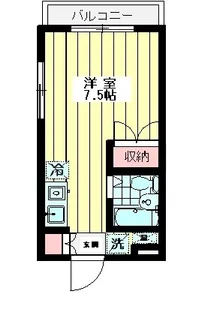 グリーンサイドビル【3階】の間取り