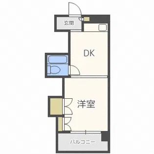 ノースタウンハウス【2階】の間取り