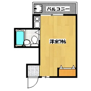 サンライズヴィラ浜田山【1階】の間取り