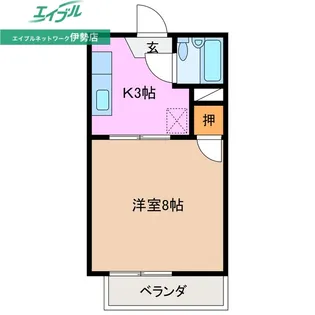 サニーフジ【2階】の間取り