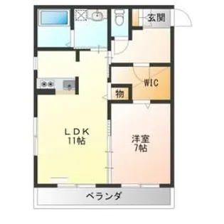 パール キューブ【3階】の間取り