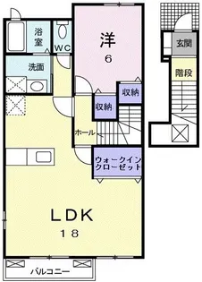 フォンモンターニュIIB【2階】の間取り