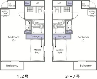 埼玉県東松山市美原町2【一戸建】の間取り