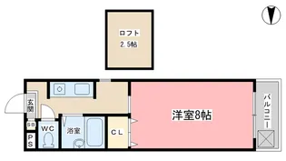 グランディール緑ヶ丘II【3階】の間取り