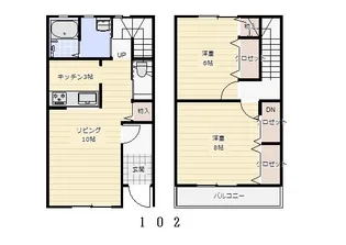 埼玉県吉川市会野谷2【一戸建】の間取り