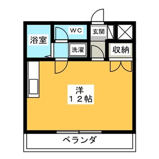 ルミエール馬渕【2階】の間取り