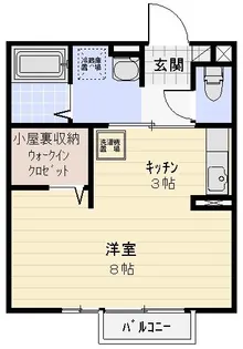 アーバンライフII【2階】の間取り