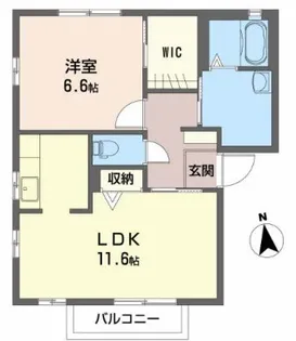 シャーメゾン・プラチナ A棟【2階】の間取り