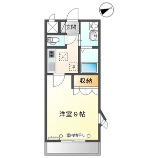 プランドール【1階】の間取り