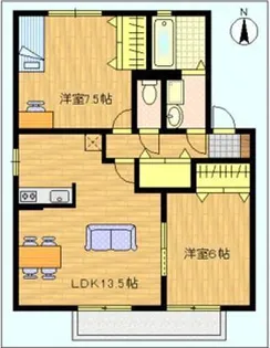 プロテージェONE【1階】の間取り