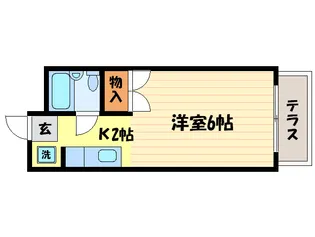 パストラル桂【2階】の間取り