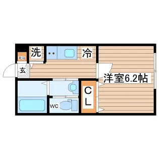 REVE STAGE【1階】の間取り