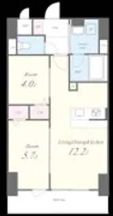 Evergarden【6階】の間取り