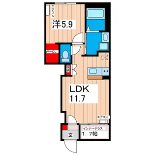 VictoireIII【1階】の間取り