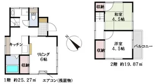 埼玉県所沢市林2【一戸建】の間取り