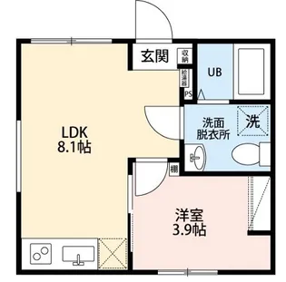 カンパネラ寺町【2階】の間取り