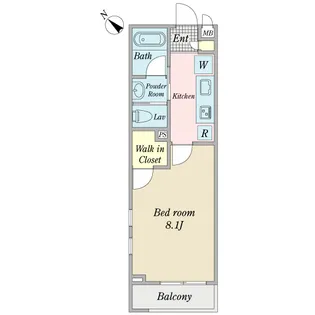 ラヴェリタ【2階】の間取り