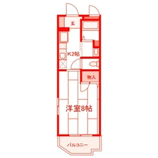 湘南パークヒルII【3階】の間取り