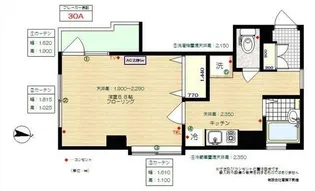 パティオ桜台【3階】の間取り