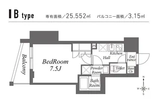 東京都豊島区池袋3【マンション】の間取り