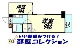 ウインズ浅香II【4階】の間取り
