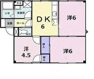 サンコーポ【1階】の間取り