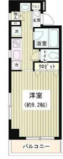 東京都中央区銀座3【マンション】の間取り