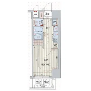 プレサンス新栄リミックス【4階】の間取り