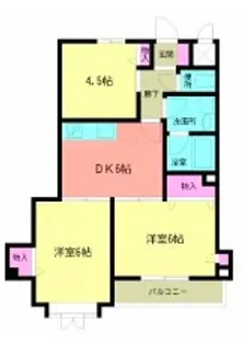 SRコート【2階】の間取り
