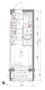 AZEST阪東橋II【4階】の間取り