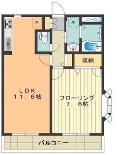 ミラベルガーデン【3階】の間取り
