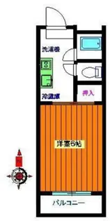 東京都八王子市大塚【マンション】の間取り