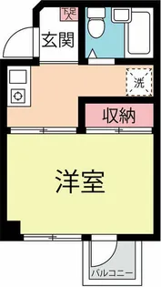 アネックス早稲田【3階】の間取り