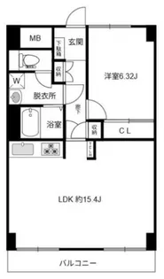パストラル新百合2【4階】の間取り