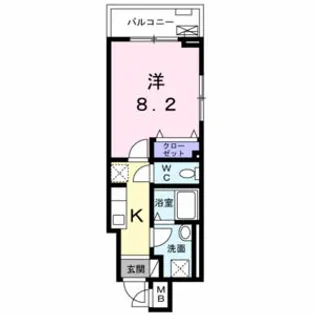 グラスハーモニー【3階】の間取り