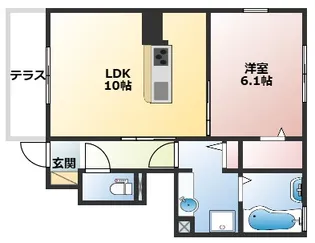 Sumika【1階】の間取り