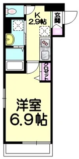 東京都足立区足立3【マンション】の間取り