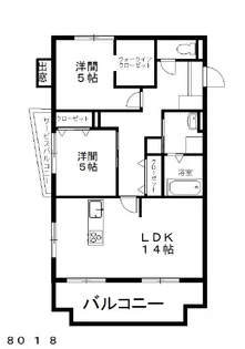 マノワール滝ノ水【3階】の間取り