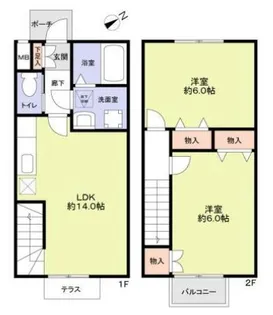 ロイヤルガーデン池田の間取り