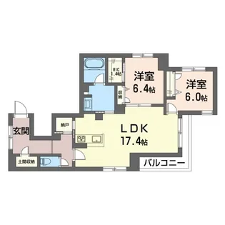 雪月花【1階】の間取り