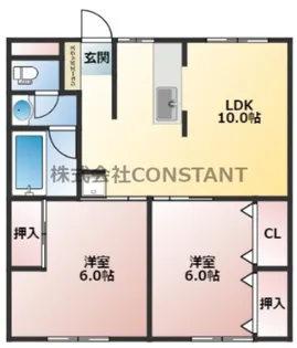 ガーデンヒルズ城南VI【2階】の間取り