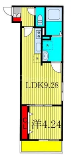 HFR蘇我 A棟【3階】の間取り