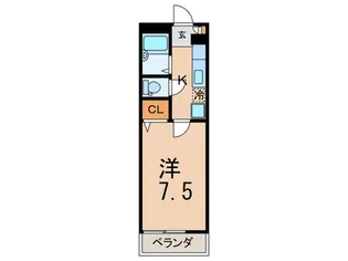グレ-スパピヨン【2階】の間取り